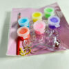 4 Set de llaveros acrilicos para pintar