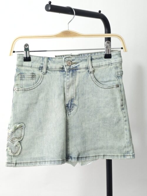 Mini falda con mariposa