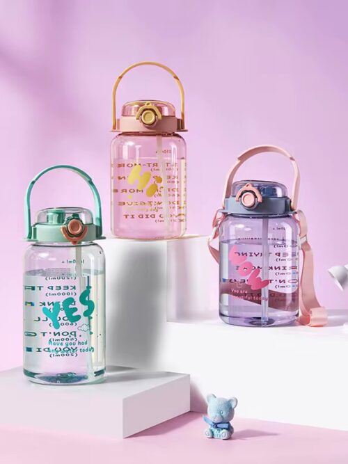 IMG_4960 Botella deportiva con medidor y soporte