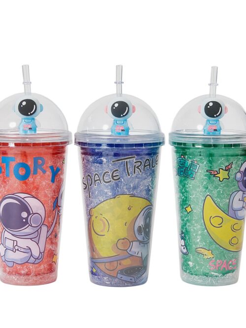 Vaso astronauta craquelado