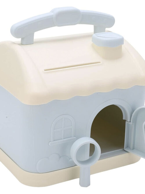 Alcancía de casita kawaii