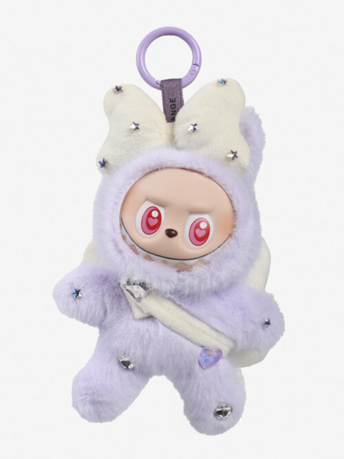 pkksmnssn Llavero peluche Labubu con alas